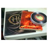 Fossil Limited Edition Beatles Watch Set In Record Tin, Janis Joplin Biographical Book, And Cher The