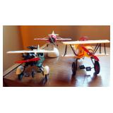 Hallmark Collectible Diecast Plane Models Including, 1935 Steelcraft Airmail, 1930 Custom Biplane Bo