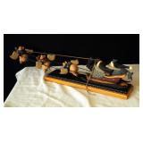 Williraye Studios "When Pigs Fly" #WW2009 Numbered #1181 of 3000 And Cow Music Box