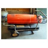 Koehring Kerosene Forced Air Heater Model B100D