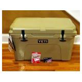 Yeti Cooler Tundra 45, $25 Gift Card Scheels, $25 Gift Card Quik Trip