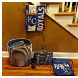 Kansas City Royals Cup, Yard Sign With Stake, Cooler And Bag