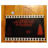 Merry Christmas Sign