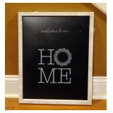 Welcome To Our Home Sign