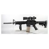 Bushmaster XM15-E2S .223-5.56mm Rifle SN# L397592, Bushnell 2-6x32 AOE Rifle Scope, Pressure Operate