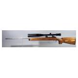Savage Model 12 .223 REM Rifle SN# F755253, With Rifle Scope Bausch & Lomb Elite 4000, Stainless Flu