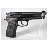 Beretta Model 92FS 9mm PARA Pistol SN# BER376953 Z, 2 Total Mags, In Hard Case