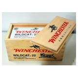 Winchester Wildcat And M22 .22 LR And Rimfire Ammo, Approx 1000 Rounds, Wildcat Is In Wood Collector