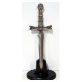 United Cutlery Pendragon Dagger, 9" Blade, With Display Stand, No. 6 In The Legends In Steel Collect