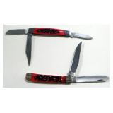 Pocket Knife Collection, Includes Carolina, Wild Boar And Frost Cutlery, Total Qty 4