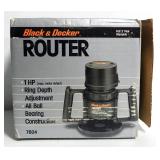 Black And Decker Router, In Box With Instructions, Powers On