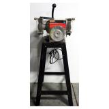 Wilton 6" Bench Grinder, No. 17203, With 6" x 3/4" Grind Wheel And Wire Wheel Brush, Powers On
