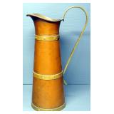 Copper Assortment, Includes Pitchers, Spittoons, Baskets And More, Qty 8 Pcs