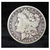 1899 O Morgan Silver Dollar