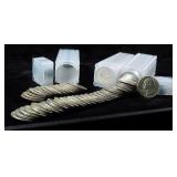 Washington Quarters, Qty 95 In 3 Sleeves, Pre-1964, Various Years