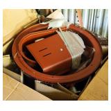 Belt Driven Portable Cement Mixer, SKU Number 31979, New In Box
