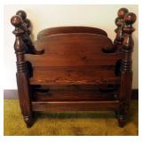 Ethan Allen Solid Wood Twin Bed Frames QTY. 2 Includes Headboards, Foot-boards and Side Rails