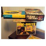 Vintage Hasbro Lite-Brite, MB Electronics Super Simon, Yahtzee, Sorry! Board Games And More