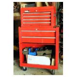 Popular Mechanics Rolling 6 Drawer Tool Chest With Keys, 46" x 27" x 14"