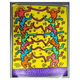 Keith Haring (American, 1958-1990) "Keith Haring For Emporium Capwell" (People Stacked), 1985 Offset