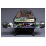 Handmade Kaleidoscope With Rotating/Sliding Tube Containing Colored Materials