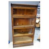 Humphrey Bookcase Co Sectional Barrister Bookcase, 63" High x 34" Wide x 13.5" Deep