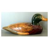Pair Of Carved Wood Ducks