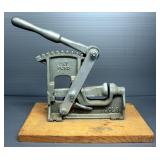 G&M Tools Easy Cracker J-3-16 Nutcracker, On Wood Base