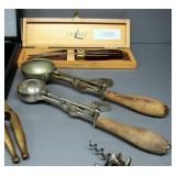 Bar Tool Assortment, Includes Corkscrews, Nutcrackers, Foil Cutter, Laguiole Blades And More, Approx