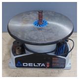 Delta Bench Oscillating Spindle Sander Model SA350, Powers On, With Disks And Sander Columns