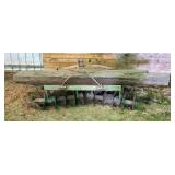 Vintage 8ft Disc Harrow, 3-Point Hitch