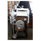 Antique Thor Hurley Wringer Washer Machine With Copper Basin And Lid, 34in x 34in x 25in, Includes F