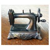 Antique Singer Sewing Machine Attachments In 1889 Wood Puzzle Box, Copper Sewing Machine Music Box, 