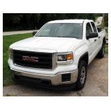 2014 GMC Sierra Pickup Truck, Mileage Showing On Odometer 174,519, 4 Wheel-Drive, VIN # 1GTV2TEC4EZ2