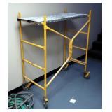 4ft Collapsible Rolling Scaffold With walk Boards