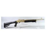 Dickinson Arms Tactical 12 ga Pump Action Shotgun SN# 15D0388, Marine Finish, Heat Shield, Fiber Fro