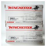 Winchester .380 Auto Ammo, Approx 200 Rds, Local Pickup Only