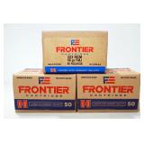 Frontier .223 REM Ammo, Approx 150 Rds, Local Pickup Only