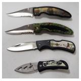 Wildlife Themed Folding Knives, Brands Include Apache Cutlery, Chipaway Cutlery And More, Total Qty 
