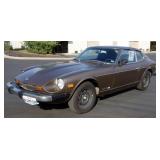 1975 Datsun 280-Z 2+2 Two Door Coupe, Cocoa Brown, Original Window Sticker, Owners Manual, Maintenen