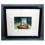 Mickey Mouse "Thru The Mirror" Animation Cel Numbered 85/350, Framed, Triple Matted, Under Glass, 30