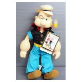 Presents Popeye Plush Characters, Includes Popeye, Olive Oyl, Brutus And Swee