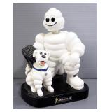 Michelin Man And Dog Bobblehead/ Tail Desktop Figurine