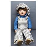 Jack & Jill Style Stuffed Porcelain Dolls And Full-Body-Porcelain Doll With Realistic Moving Limbs A