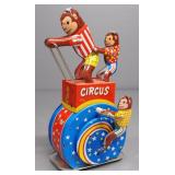 Wind Up Tin Circus Monkey, Moves When Wound