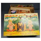 Schaper  Monkeys And Coconuts No. 402 Board Game