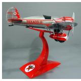 Ertl Diecast 1:30 Scale Wings Of Texaco 1930 Travel Air Model R "Mystery Ship", Special Brushed Meta