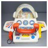 Fisher-Price 1988 Fun Flyer Motorized Airplane,Unknown Working Order,  In Box