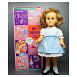 Mattel Chatty Cathy Talking Doll, Reproduction Of 1960 Original Doll No. 681, In Box With COA