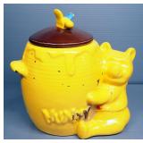 Winnie The Pooh Hunny Pot Cookie Jar 